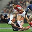 Ffrainc 28-9 Cymru