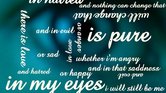 In my eyes