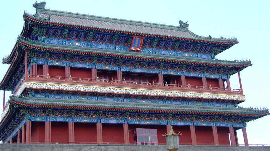 Decorative temple - Beijing.