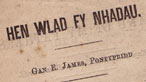 Welsh National Anthem text