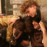 As Jamie wells up talking to Colin, the rest of the band pile-on with the hugs.