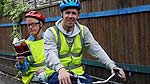 Chris Evans cycling