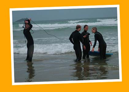 Jo Whiley Team Go Surfing
