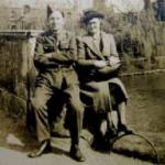 Marie and George Cruden, the backs of Cambridge collages, 1941. Marie and George Cruden, the backs of Cambridge collages, 1941.