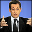 Nicolas Sarkozy, candidato de centro-direita à Presidência da França