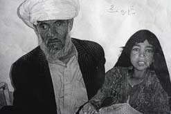 The parents of this eight year old Afghan girl sold her to a 75 year old man, for the price of eight cows.