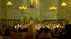 Choir in a church