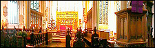 Inside the Church of St Peter Mancroft