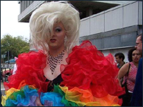 A drag queen