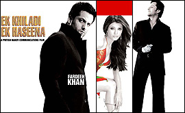 Fardeen Khan in Ek Khiladi Ek Haseena 