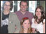 Tim Wedgwood with Calum, Holly and Sian