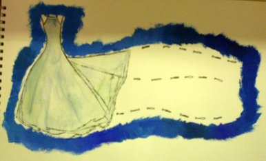 Oceanic dress