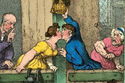 Neighbourly Refreshment 1815 by Thomas Rowlandson c. British Museum