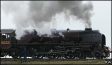a train