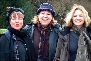 Diana Speed, Harriet Cass and Susan Rae