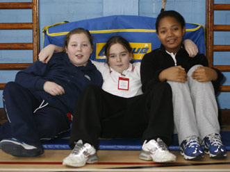 Sarah, Gemma and Sofia