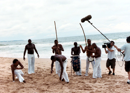 Filming Capoeira Salvador