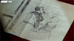 Cartoon drawing