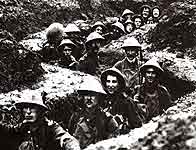 Image of Irish soldiers in the trenches