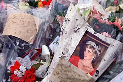 Floral Tributes for Diana