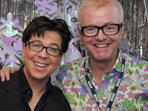 Chris with Michael McIntyre