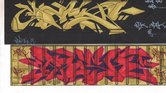 Graffiti stickers...