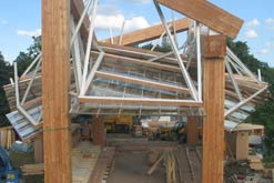 Under construction Serpentine Gallery Pavilion 2008