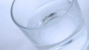Glass of water
