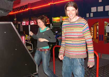 Louise and Rob dance-off