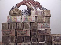 Zimbabve'de banknotlar