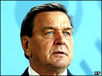 Almanya Başbakanı Gerhard Schröder