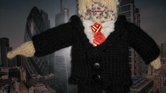 Knitted Sir Alan...