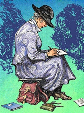 'Self Portrait' by Shirley Hughes