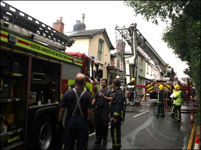 Malvern fire