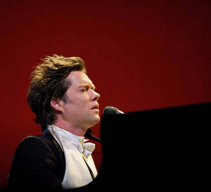Rufus at his piano