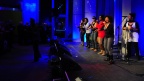 The Creole Choir of Cuba live at Pacific Quay. Photo by Sean Purser.