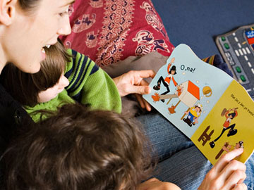 Childminder with children. Picture courtesy of the National Childminding Association