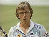 A tenista Martina Navratilova