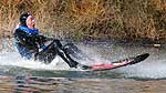 Chris Evans water-skiing