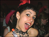 Burlesque fan