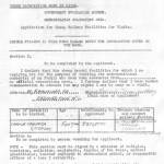 Rail Travel Warrant