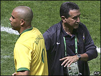 Ronaldo com Parreira