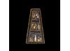 The end panels show fanciful scenes. © Trustees of the British Museum