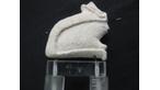 Limestone figure of Hathor