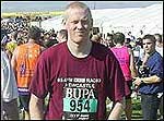 Phew it's over (image: James Clark at the GNR finish)