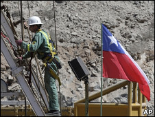 Trabajos en la mina