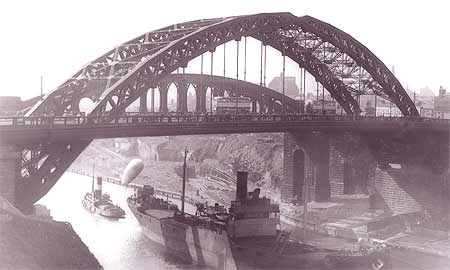 Ship on River Wear