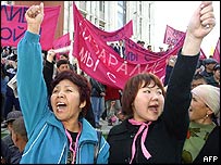 Manifestantes