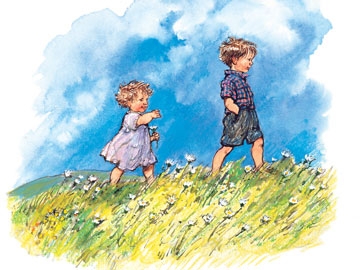 'Annie Rose is my little sister' by Shirley Hughes