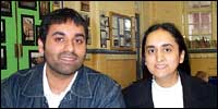 Burkha and Vivek Randev